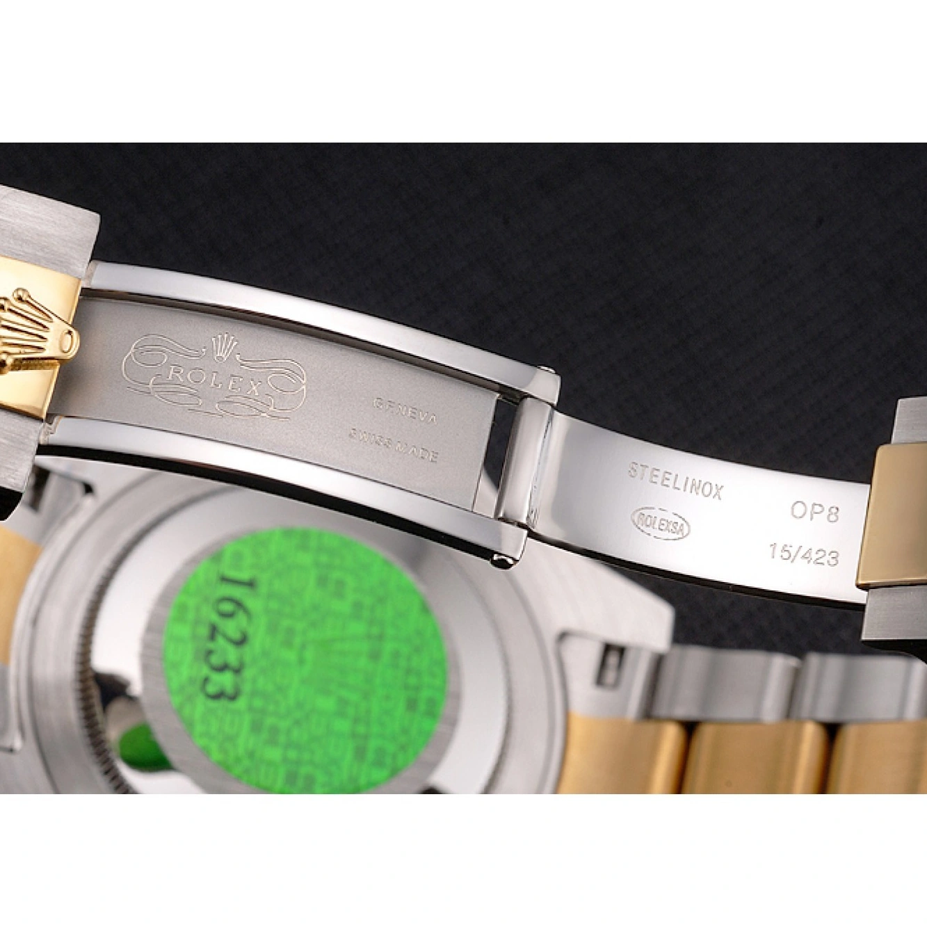 Good Copy Rolex Watches Tone And Rolex Bracelet Dial Steel Swiss Bezel Submariner Two Blue Gold 1014